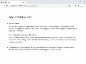 2025最新版，ChatGPT官网地址怎么找？3招教你避开山寨陷阱