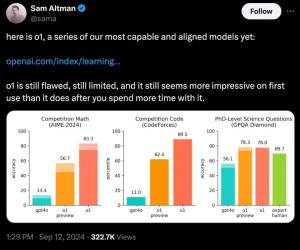 ​OpenAI最强模型CHATGPT o1系列：开启人工智能推理新时代